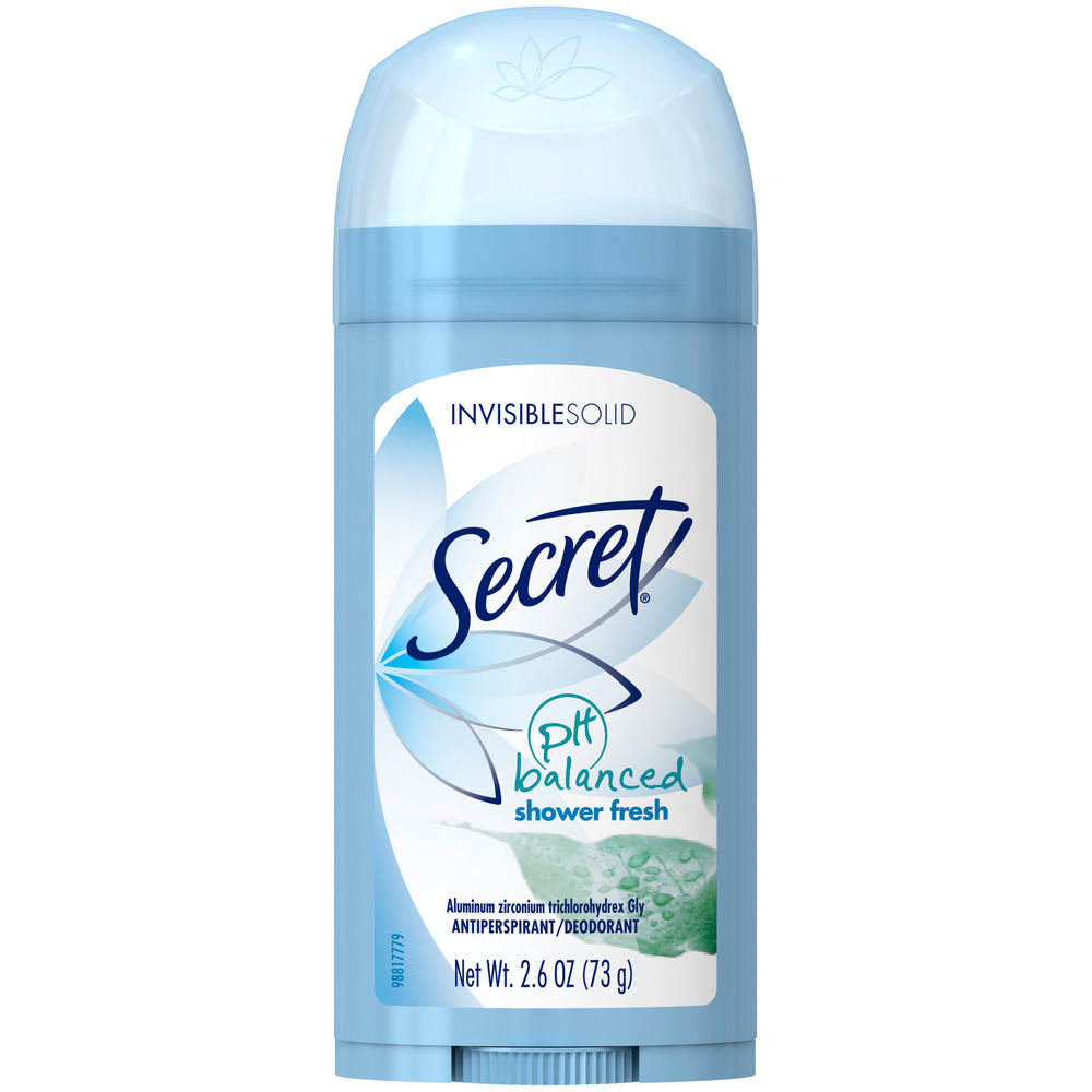 Secret Antiperspirant Invsbl Solid Shwr Frsh 2.6oz nq